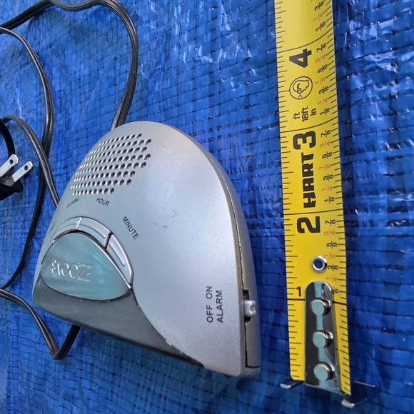 Ambassador Silver Alarm Clock - Picture 5 of 8